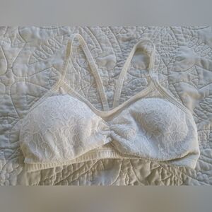 Fruit of the Loom Girls Lace Crop Top bralette